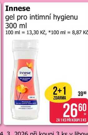Innese gel pro intimní hygienu 300 ml 