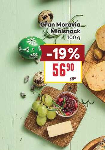 Gran Moravia Minisnack 100 g 