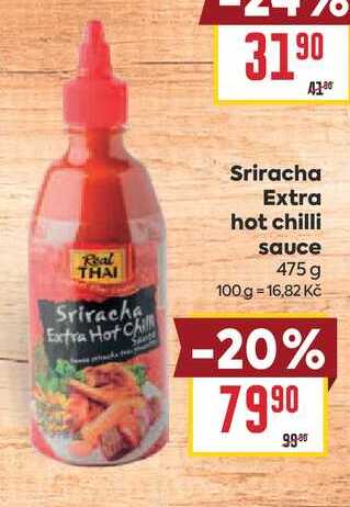 Sriracha Extra Hot Chi Saves Sriracha Extra hot chilli sauce 475 g 