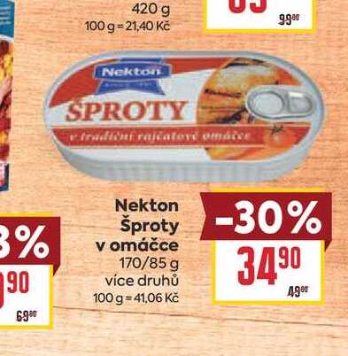 Nekton Sproty v omáčce 170/85 g 