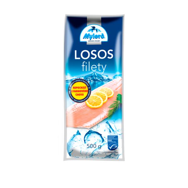 Mylord Filety z divokého lososa s kůží, mražené