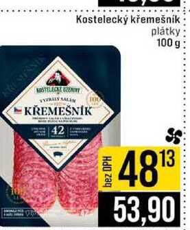 Kostelecký křemešník plátky 100 g 