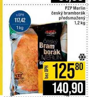 PZP Merlin český bramborák předsmažený 1,2 kg