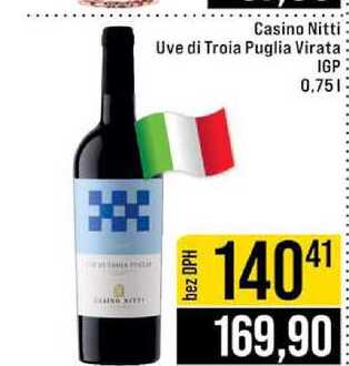 Casino Nitti Uve di Troia Puglia Virata IGP 0,75l