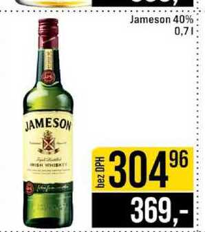 Jameson 40% 0,7l