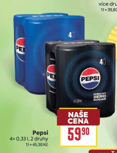 Pepsi 4x 0,33l