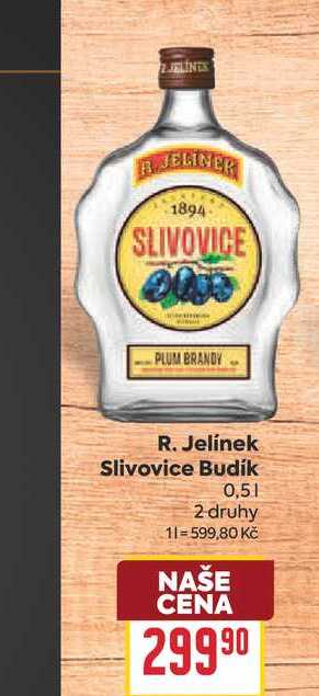 R. Jelínek Slivovice Budík 0,5l