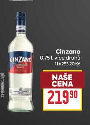 Cinzano 0,75l