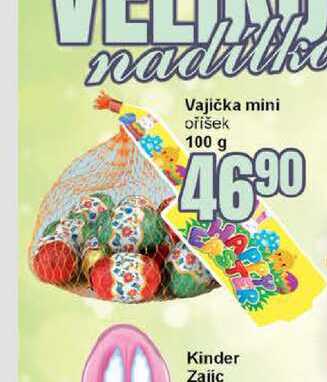 Vajička mini oříšek 100 g