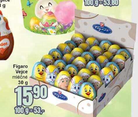 Figaro Vejce mléčné 30 g 