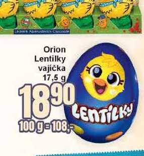 Orion Lentilky vajíčka 17,5 g 