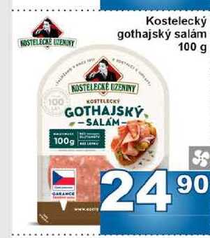 Kostelecký gothajský salám 100g