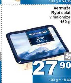 Vermuža Rybí salát v majonéze 150 g 