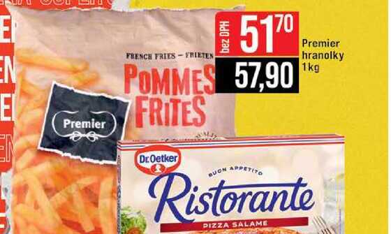 Premier hranolky 1kg 