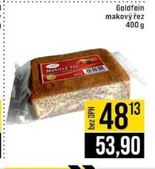 Goldfein makový řez 400 g 