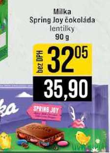 Milka Spring Joy čokoláda lentilky 90g