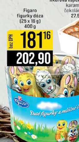 Figaro figurky dóza 25 x 16 g 400 g 