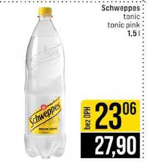 Schweppes tonic tonic pink 1,5l 