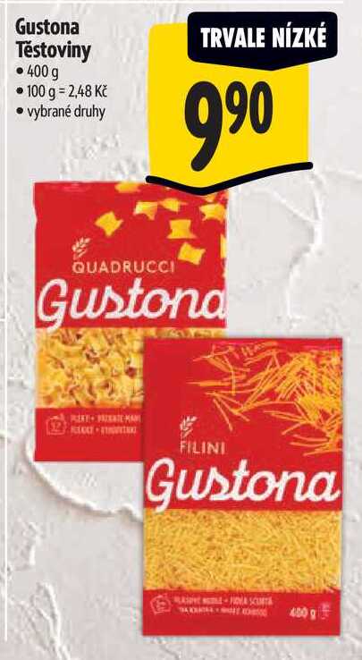 Gustona Těstoviny, 400 g