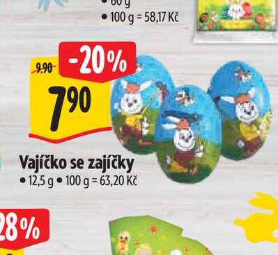   Vajíčko se zajíčky 12,5 g  