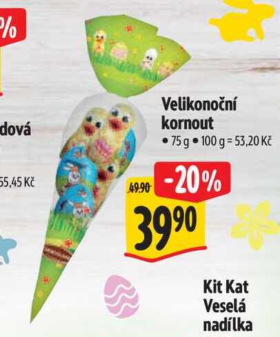   Velikonoční kornout 75g  