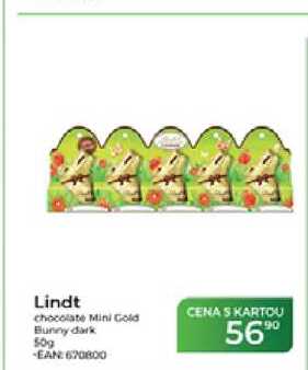 Lindt chocolate Mini Gold Bunny dark 50g