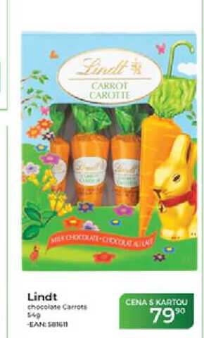 Lindt chocolate Carrots 54 g