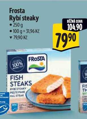 Frosta Rybí steaky, 250 g 