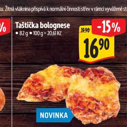   Taštička bolognese 82 g