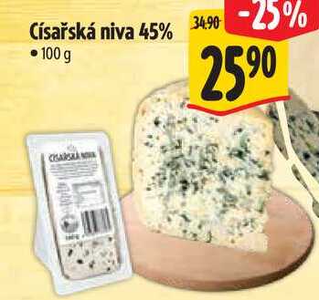 Císařská niva 45%, 100 g 