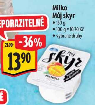 Milko Můj skyr, 130 g