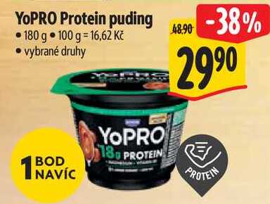 YoPRO Protein puding, 180 g