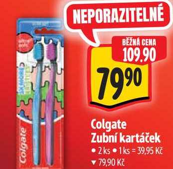 Colgate Zubní kartáček 2 ks