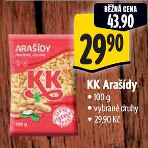 KK Arašídy, 100 g 