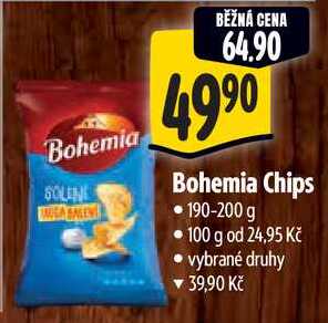 Bohemia Chips, 190-200 g 