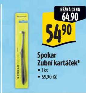 Spokar Zubní kartáček, 1 ks