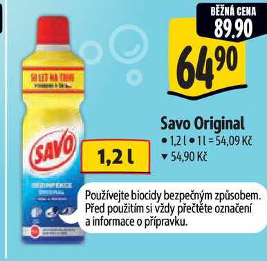 Savo Original, 1,2 l