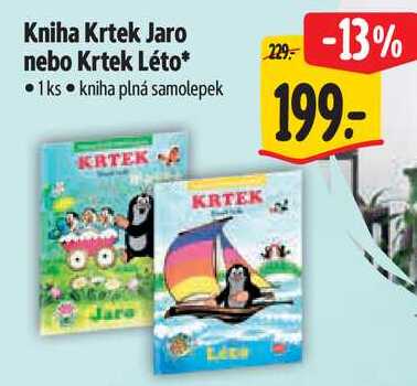 Kniha Krtek Jaro nebo Krtek Léto