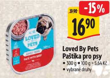 Loved By Pets Paštika pro psy, 300 g