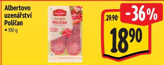 Albertovo uzenářství Poličan, 100 g