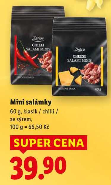 Mini salámky, 60 g