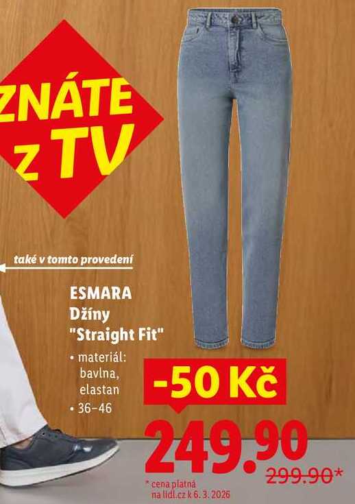 ESMARA Džíny "Straight Fit" 