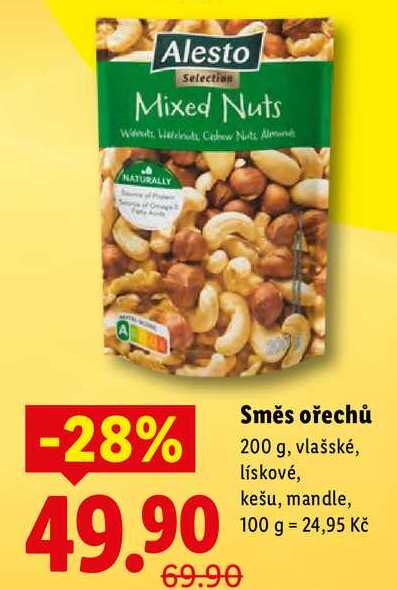 Směs ořechů, 200 g