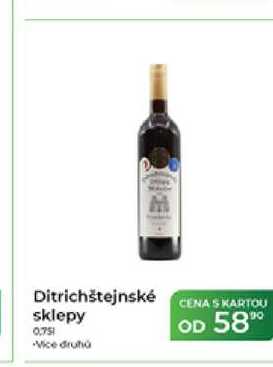 Ditrichštejnské sklepy 0,75 l