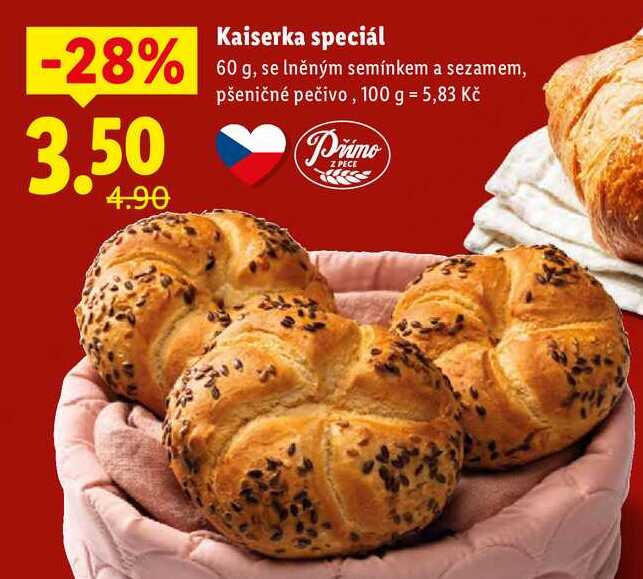 Kaiserka speciál, 60 g