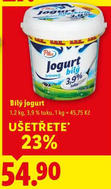  Bílý jogurt, 1,2 kg