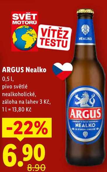 ARGUS Nealko, 0,5 l