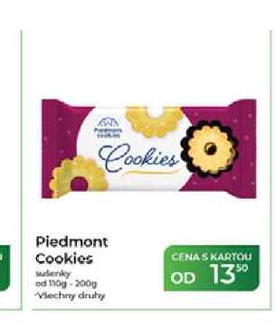 Piedmont Cookies sušenky od 110g-200g