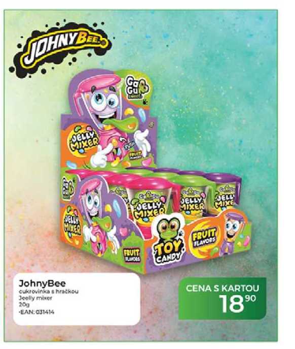 JohnyBee cukrovinka s hračkou 20g