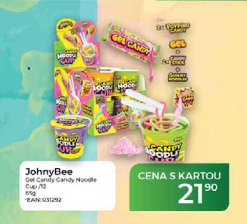 JohnyBee Gel Candy Candy Noodle Cup